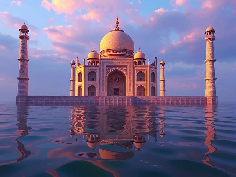 Taj Mahal Mahjong Elite Gameplay Screenshot